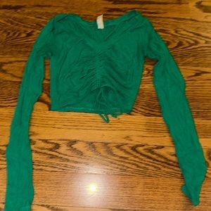 alo green long sleeve tie